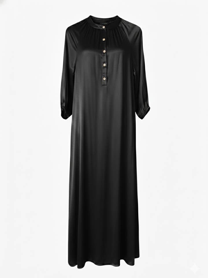 Vestido Clássico Dourado por atacado de Aleeza Paris