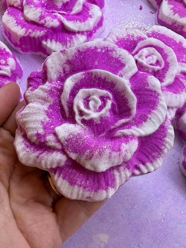 Bomba de banho ROSE por atacado de Unique creations soap company