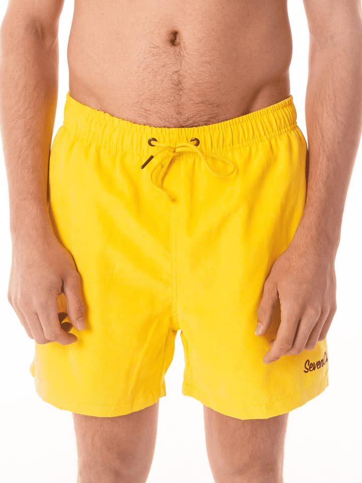 Mens Eco-Friendly Swimwear - Yellow for wholesale by SevenC's