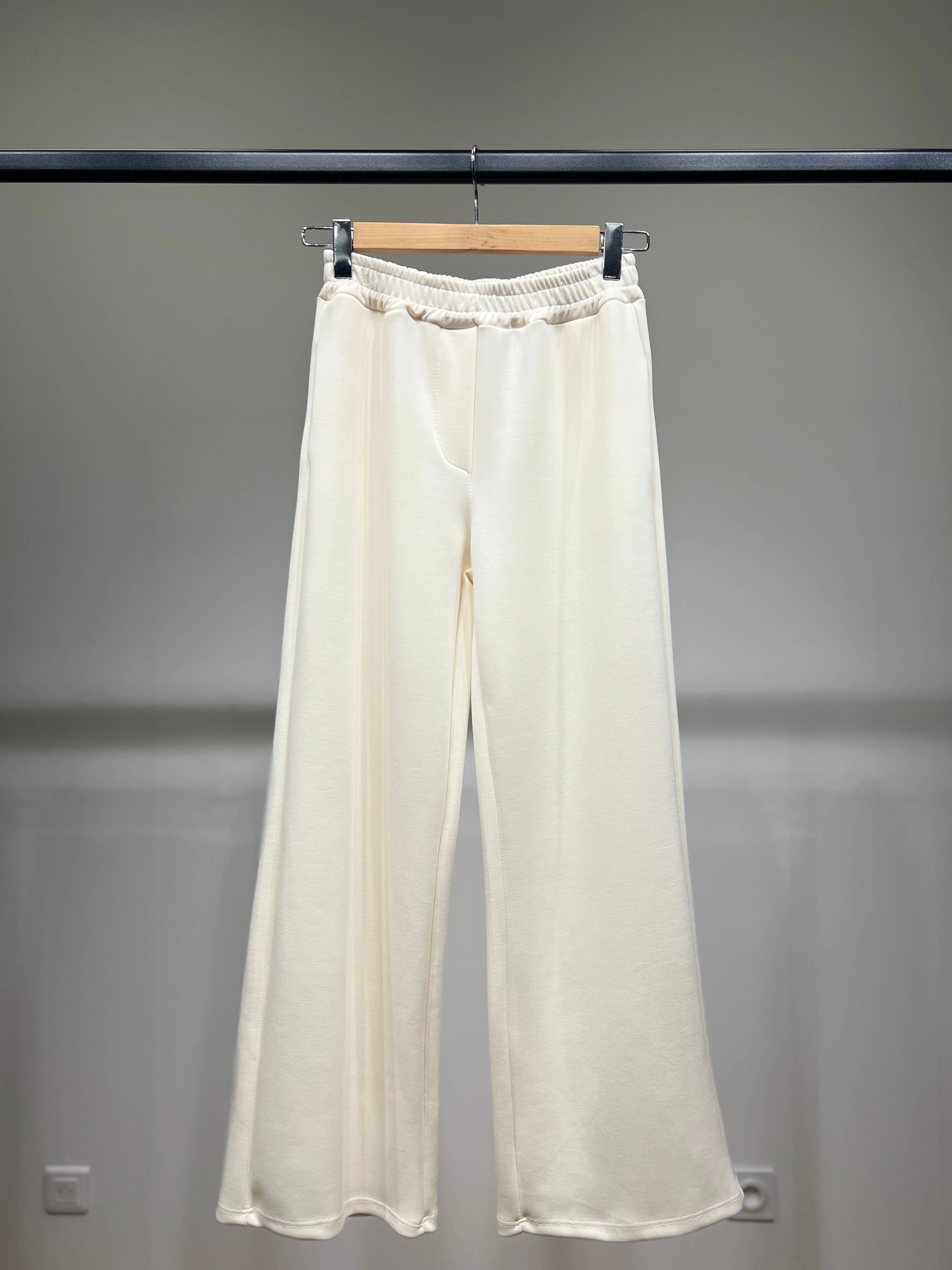 L'Emotion – Großhandel Hose – Damen – Bequeme Hose mit geradem Schnitt und elastischem Bund0