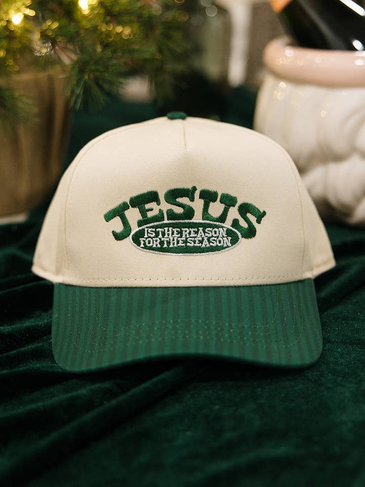 Jesus Is The Reason For The Season Christmas Hat for wholesale by Ruby Moon