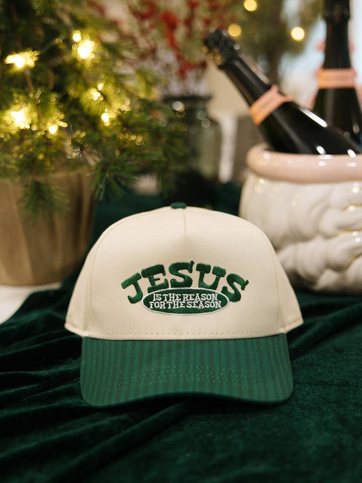 Jesus Is The Reason For The Season Christmas Hat for wholesale by Ruby Moon