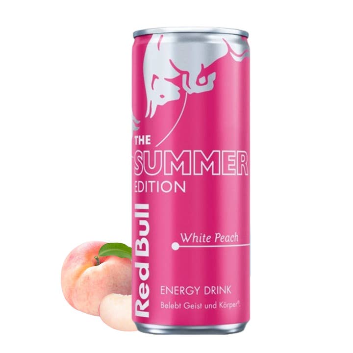 Red Bull The Summer Edition White Peach 12x250ML pour la vente par CargoPirate