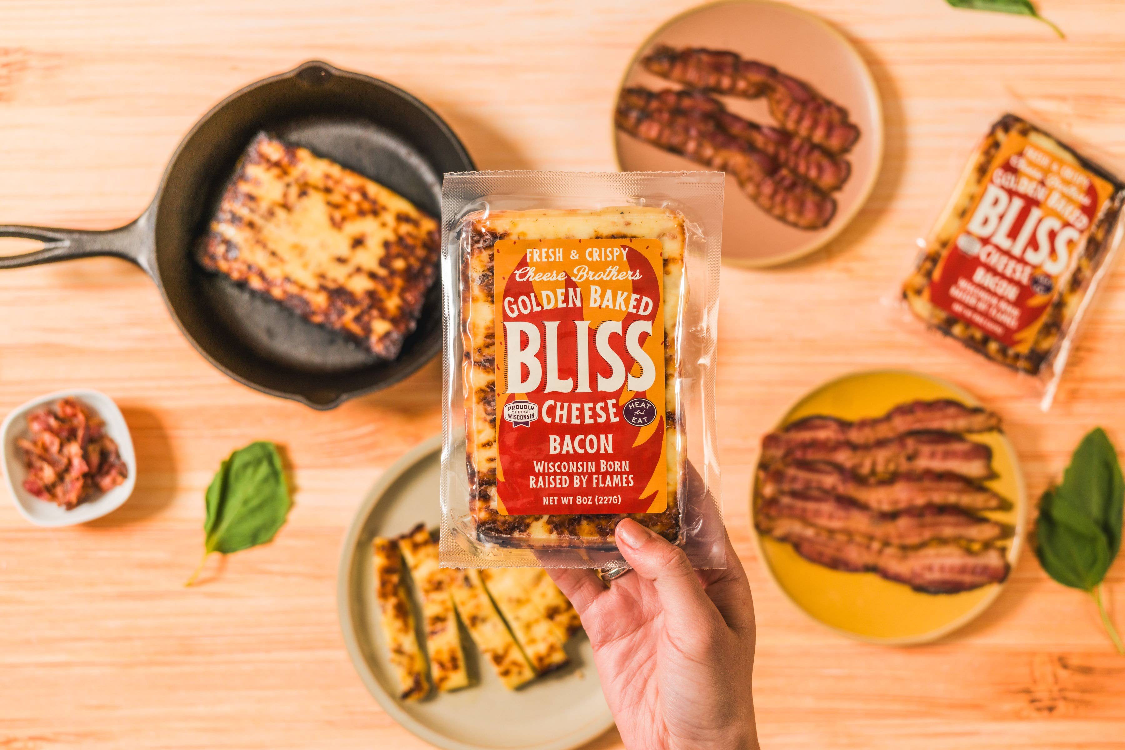 Cheese Brothers - Wholesale Cheese - Bacon Golden Baked Bliss Cheese 1