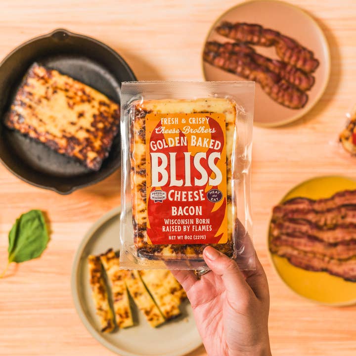 Cheese Brothers - Wholesale Cheese - Bacon Golden Baked Bliss Cheese 1