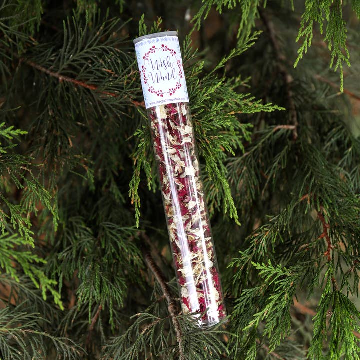 Christmas Confetti Wish Wand | Christmas Party Decorations for wholesale by LSF Wholesale