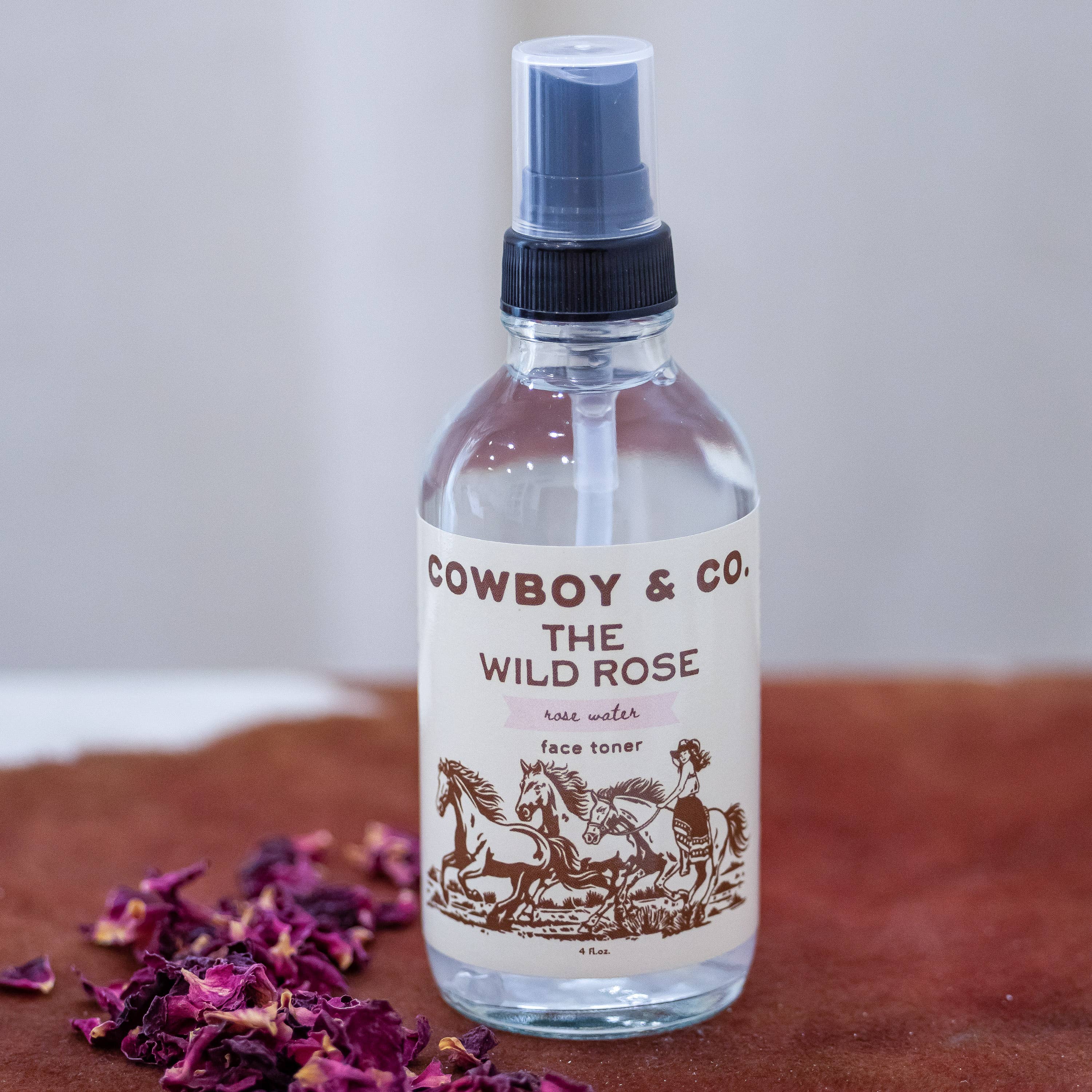 Cowboy & Co. - Wholesale Facial Toner - Rose Water Toner | Organic Rose Petal Hydration Mist 5