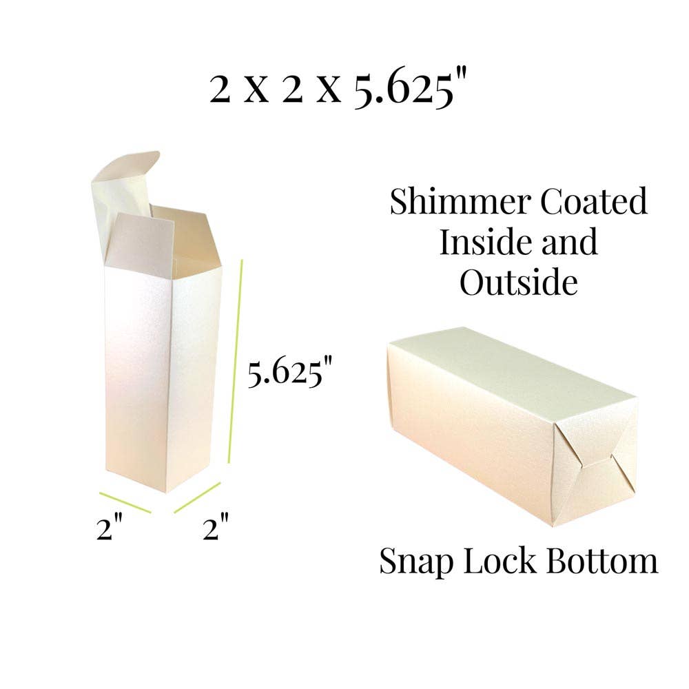 Vici Pack - Wholesale Gift Box - 4oz Bottle Boxes Using Luxury Papers, Sets of 25 Units25