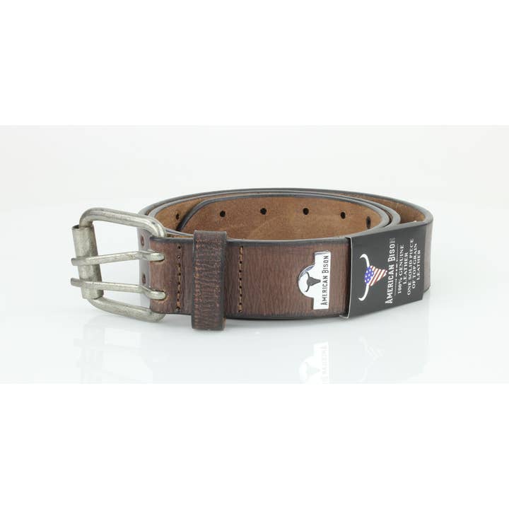 Leather Impressions Inc – wholesale Belt – Men's – Double Prong Full Grain Leather Belt ABB 008 7
