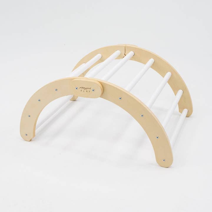 Poppyseed Play - Vente Jouet en bois – enfant - Arche d'escalade pliable
