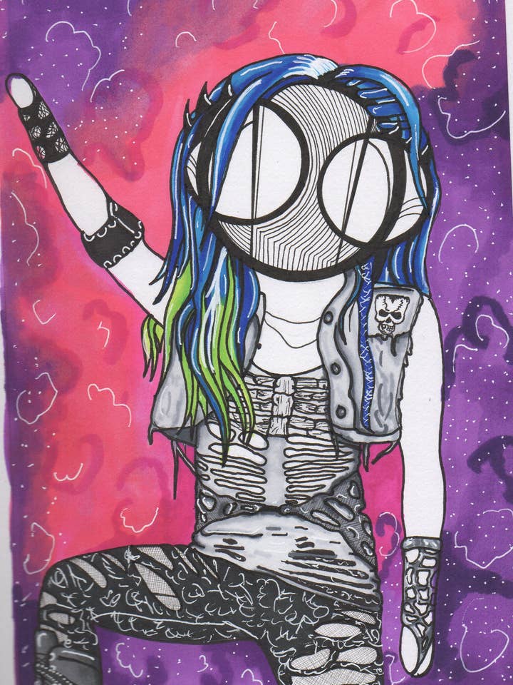 Alissa White-Gluz Art Print for wholesale by Harth Creations