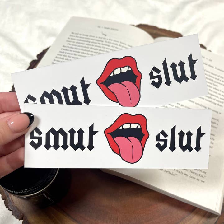 BiblioAffair Designs - Venta al por mayor Marcapáginas - Marcador de Smut Slut1