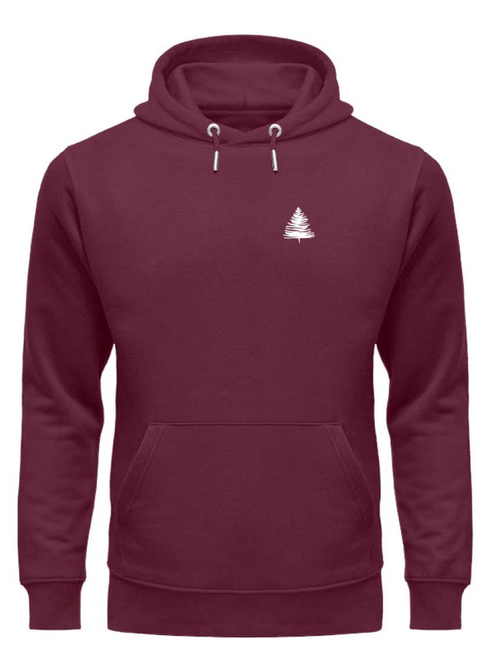 Sudadera con capucha orgánica premium unisex Little Tree para venta al por mayor de Uwaldu