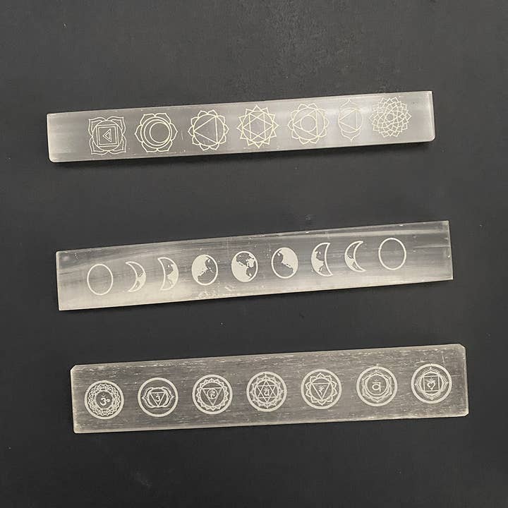 VIE – wholesale Crystal-charging plate – Selenite Charging Plate - Purify, Cleanse, and Elevate