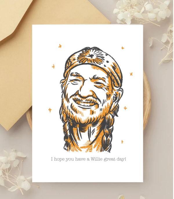 Party Collective - Wholesale Birthday Card - Hope you have a Willie great day Card1