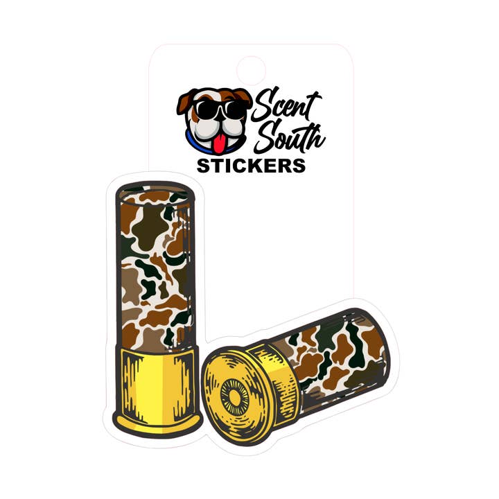 Camo shells - Sticker for wholesale by Scent South