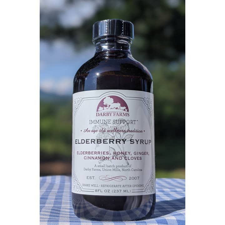 Darby Farms Wellness - Wholesale Oral Supplement/Vitamin - 8 oz Elderberry Syrup Original