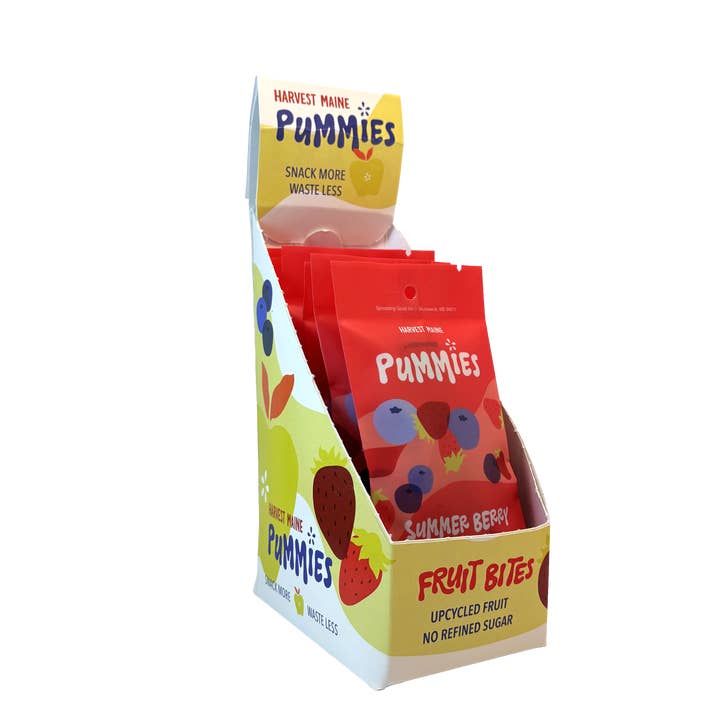 Harvest Maine - Wholesale Gummy - Harvest Maine Counter Display Summer Berry 1oz Pummies 0