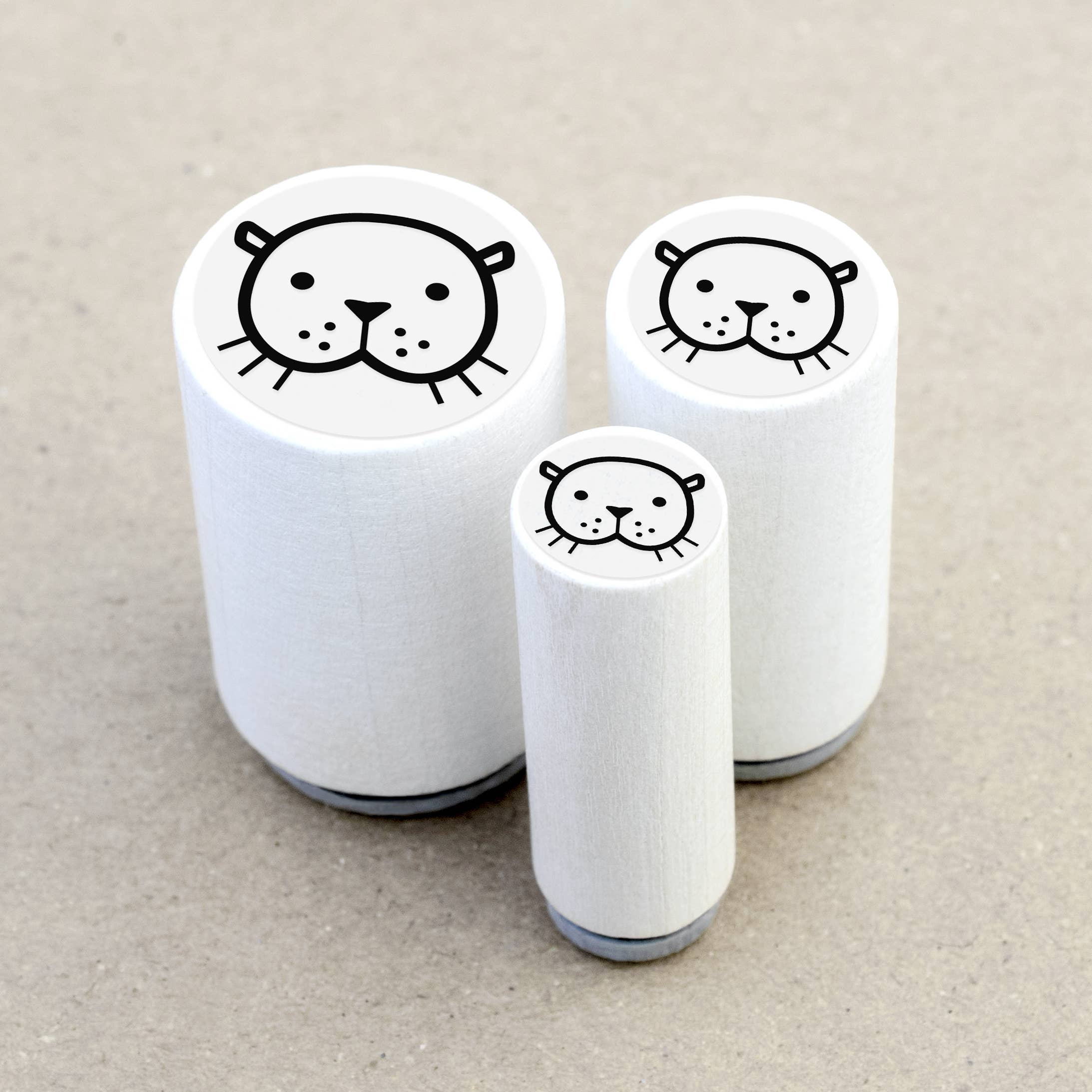 Merry and Bright - Wholesale Rubber/Decorative Stamp - Seal mini temple1