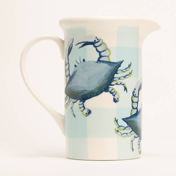Shard at Home - Wholesale Pitcher - Blue Crab Pitcher