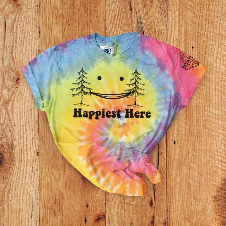 Happiest Here Toddler Tee for wholesale by Of These Mountains
