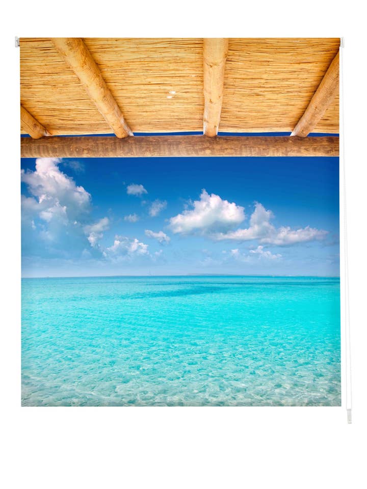 Gennemsigtig rullegardin med landskabsprint for engroshandel hos ZEBRA TEXTIL, SL