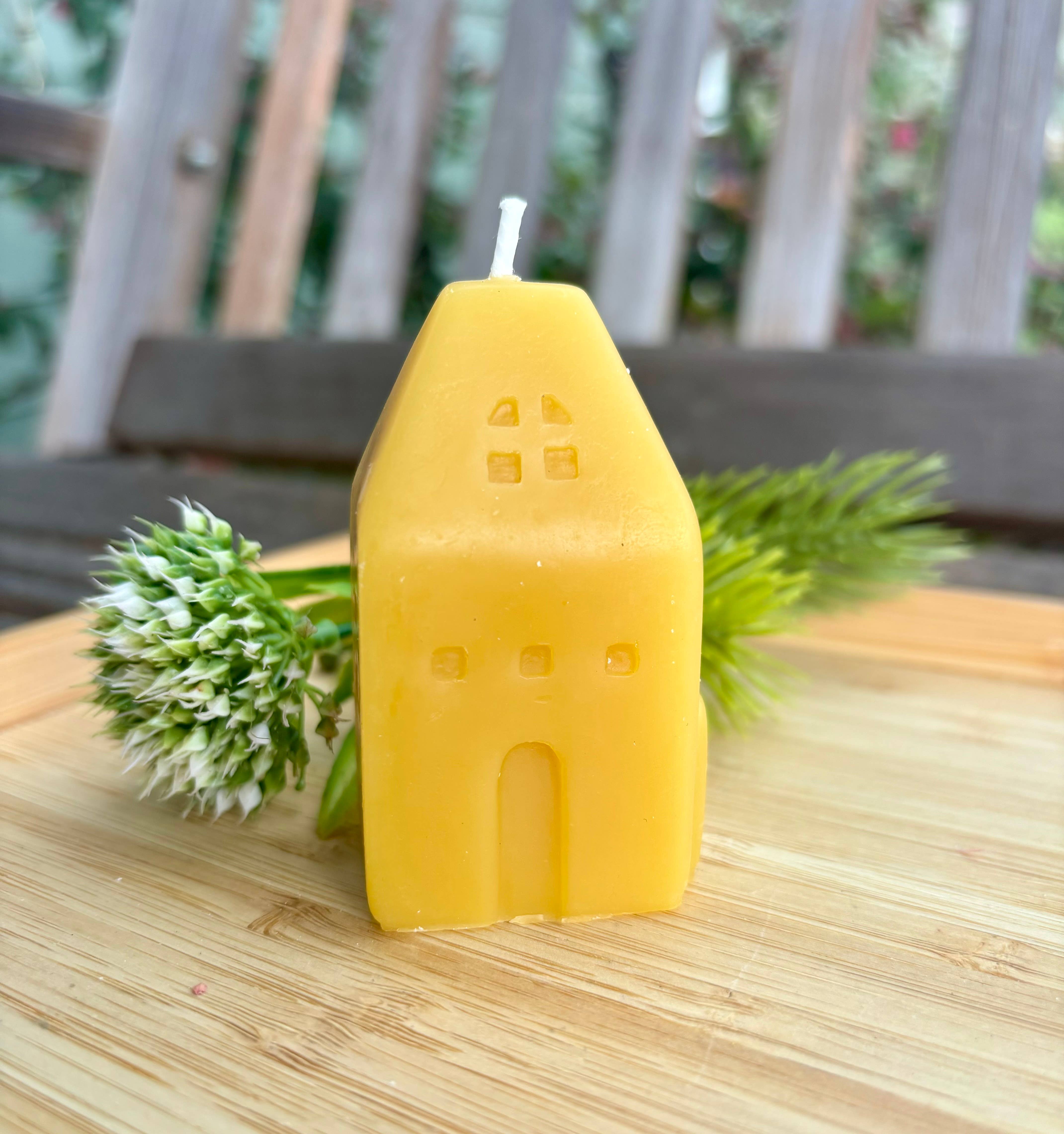 Thy Will Bee Done Apiary - Venta al por mayor Velas de diseño llamativo - Vela de Cera de Abeja para Casa, Vela para Casa Pequeña, Regalo para Agente Inmobiliario1