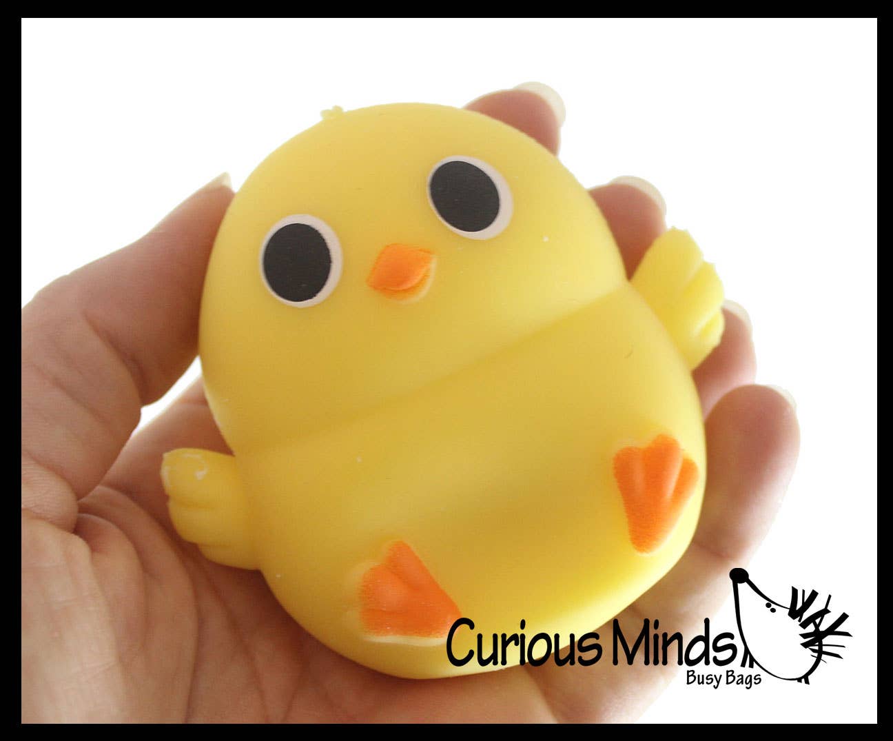 Curious Minds Toys – wholesale Squishy toy – Kids & Baby – 1 Easter Themed Creamy Doh Filled Squeeze Stress Balls - Chi11