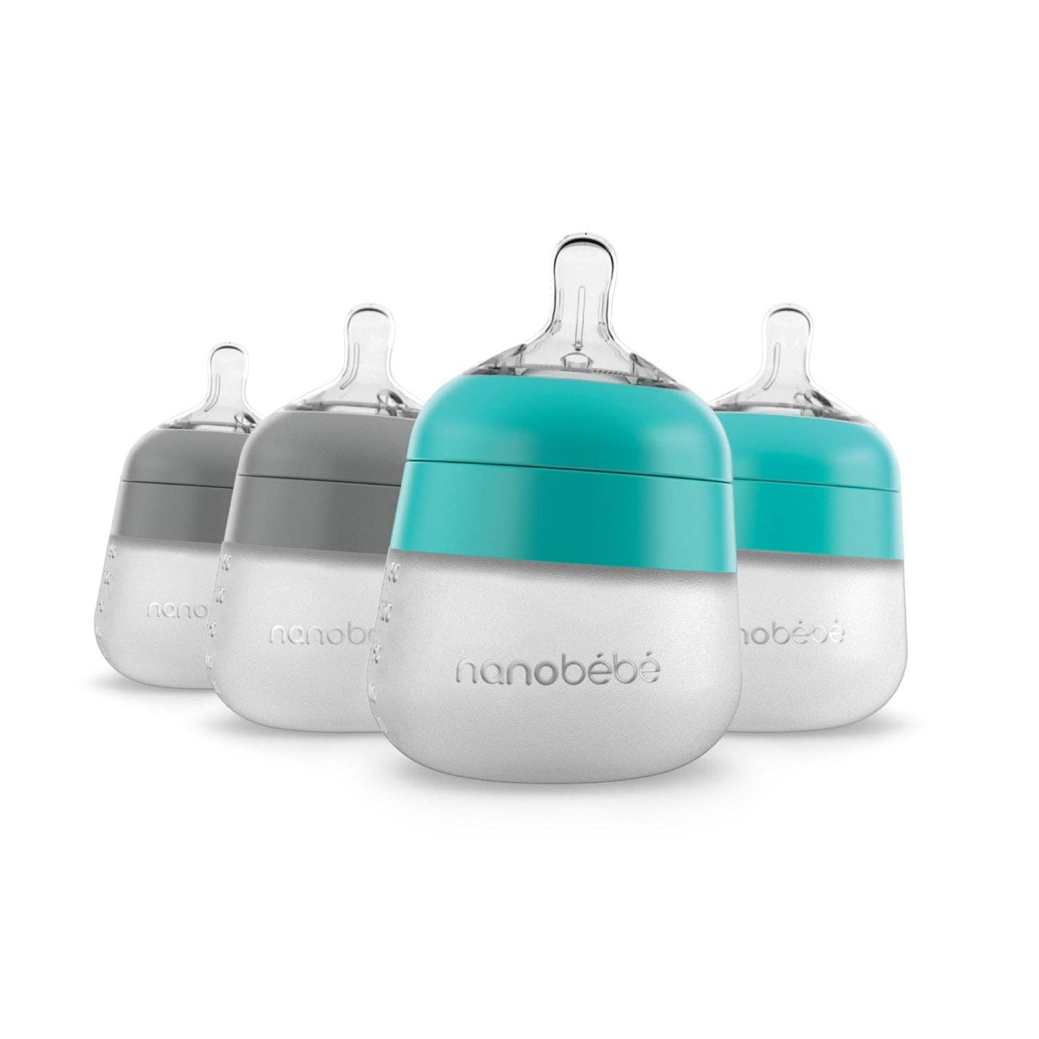 Nanobebe AI Inc - Wholesale Baby Bottle - 5oz Flexy Silicone Baby Bottle3