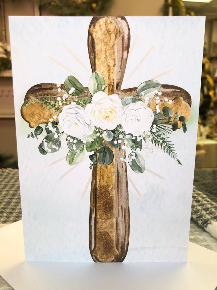 Beautiful Faith - Card for wholesale by Old Soul Woodworking LLC