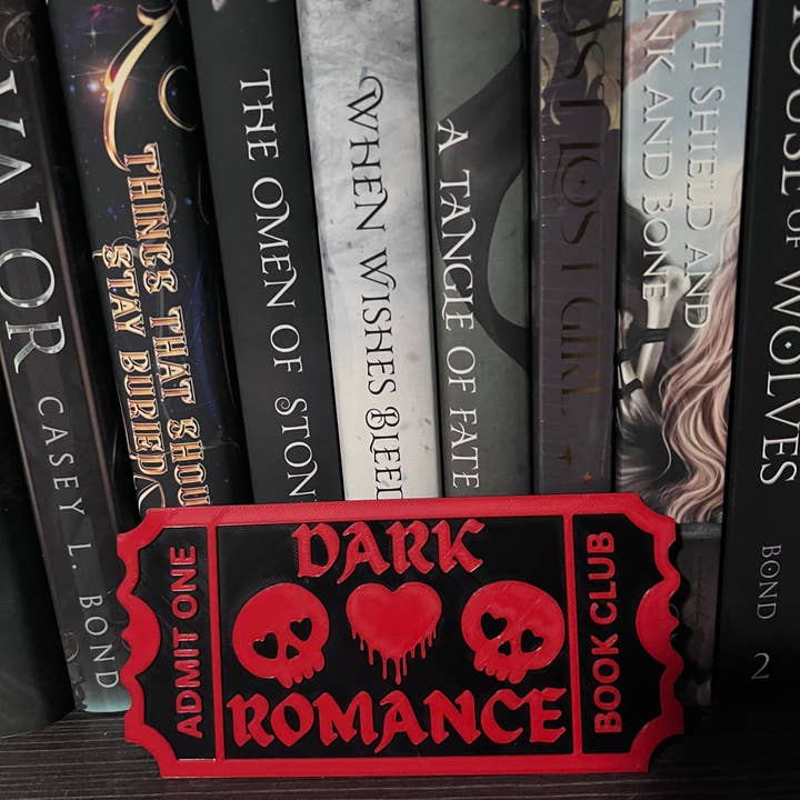 Readers Leisure - Wholesale Bookend - Ticket Stub Bookshelf Decor- 3D printed 3