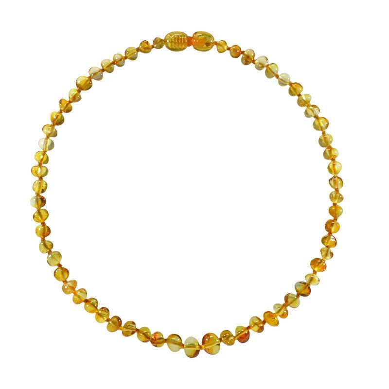 Irréversible - Wholesale Beaded/Pearl Necklace - Collier Bébé Ambre - Honey0