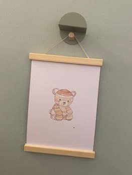 Orsacchiotto con stampa A4 per la vendita all'ingrosso da parte di m.ART – Miriam Popov