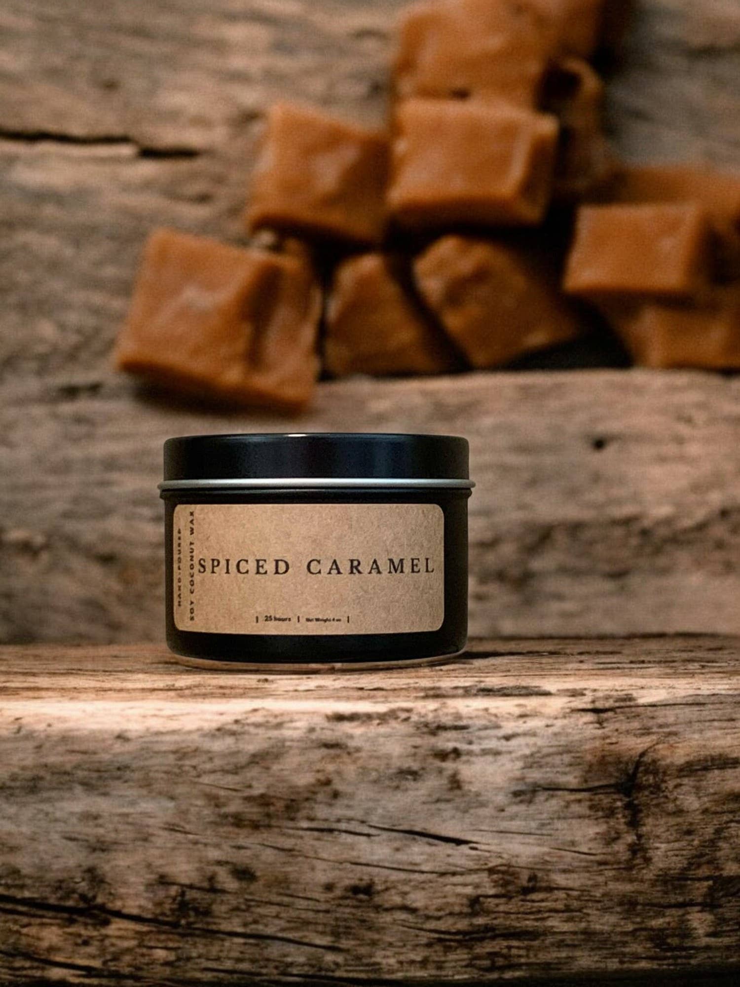 Wisconsin Candle Company - Wholesale Jar/Filled Candle - Spiced Caramel1