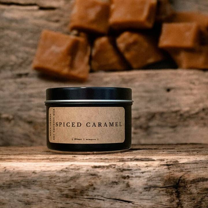 Wisconsin Candle Company - Wholesale Jar/Filled Candle - Spiced Caramel1