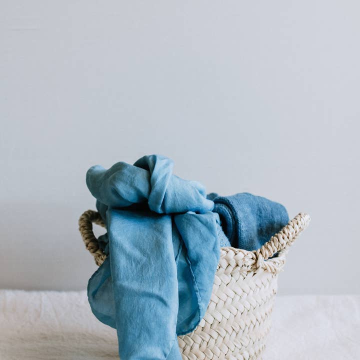 Eloise et moi - Wholesale Scarf - Women's - Hand Dyed 100% Silk Scarves Neutral Earthy tones10