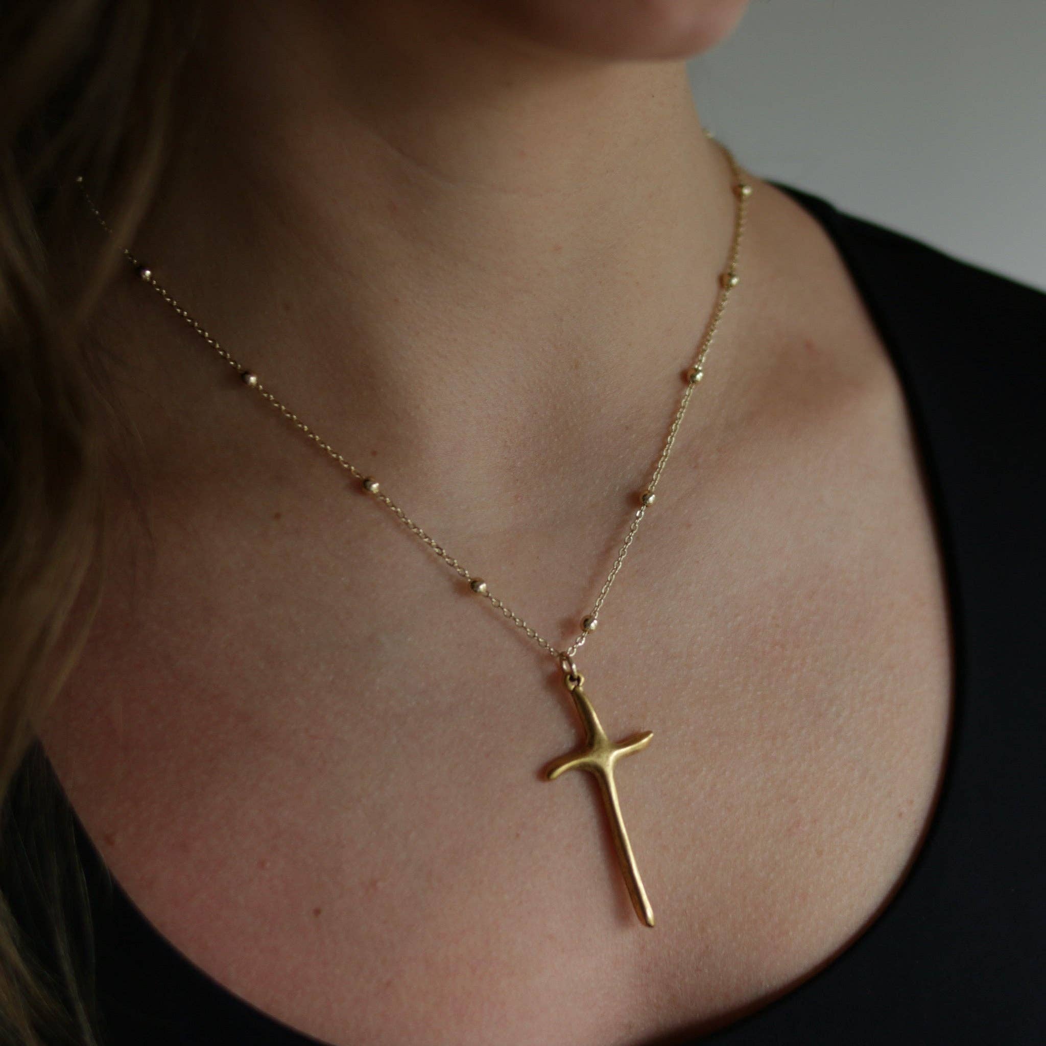InspireDesigns - Wholesale Pendant/Charm Necklace - Casey's Cross1