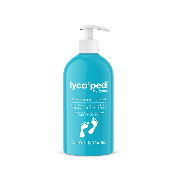 Lycon Pedicure Massage Lotion 500 ml for wholesale by Glow Salon Supplies