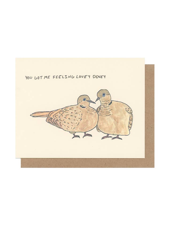 Lovey Dovey Card for wholesale by For To From