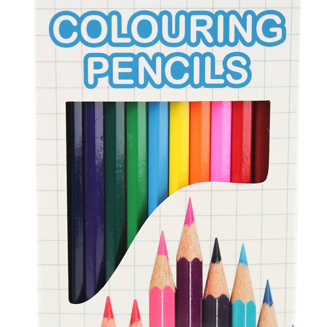Powell Creative Products Ltd - Wholesale Colored Pencil - Colouring Pencils Set Kids Adults School Arts & Craft 12pk4