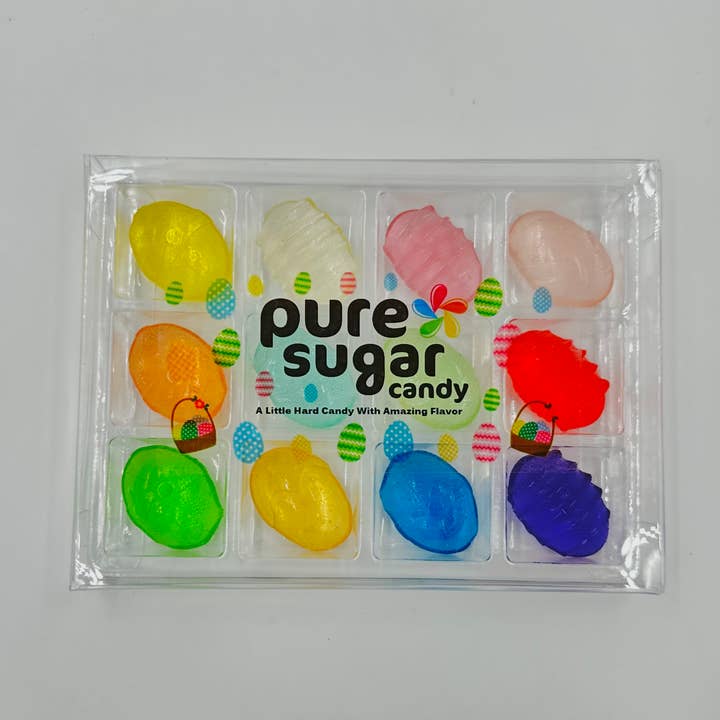 Pure Sugar Candy - Wholesale Hard Candy - Easter Eggs Hard Candy - 12 Flavors1