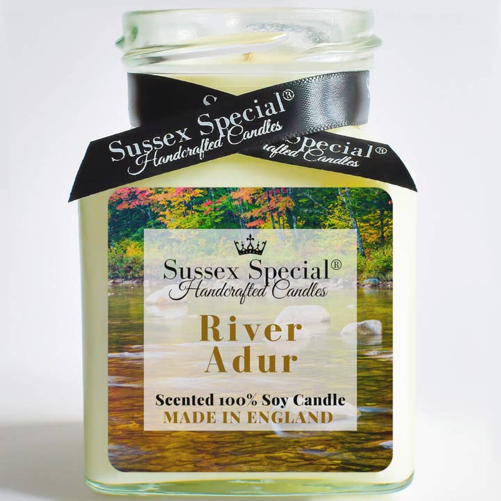 River Adur Scented Soy Candle for wholesale by Sussex Special