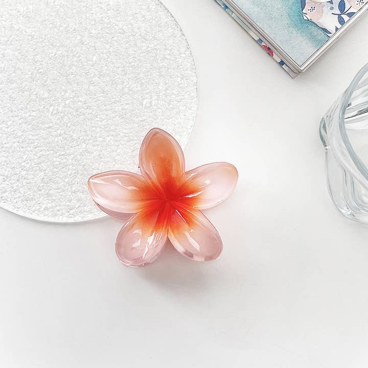 LadyJuneAccessories - Wholesale Hair Clip - Women's - Blossom Hair Clip,Ombré Beach Claw,Hair Accessories,Gifts