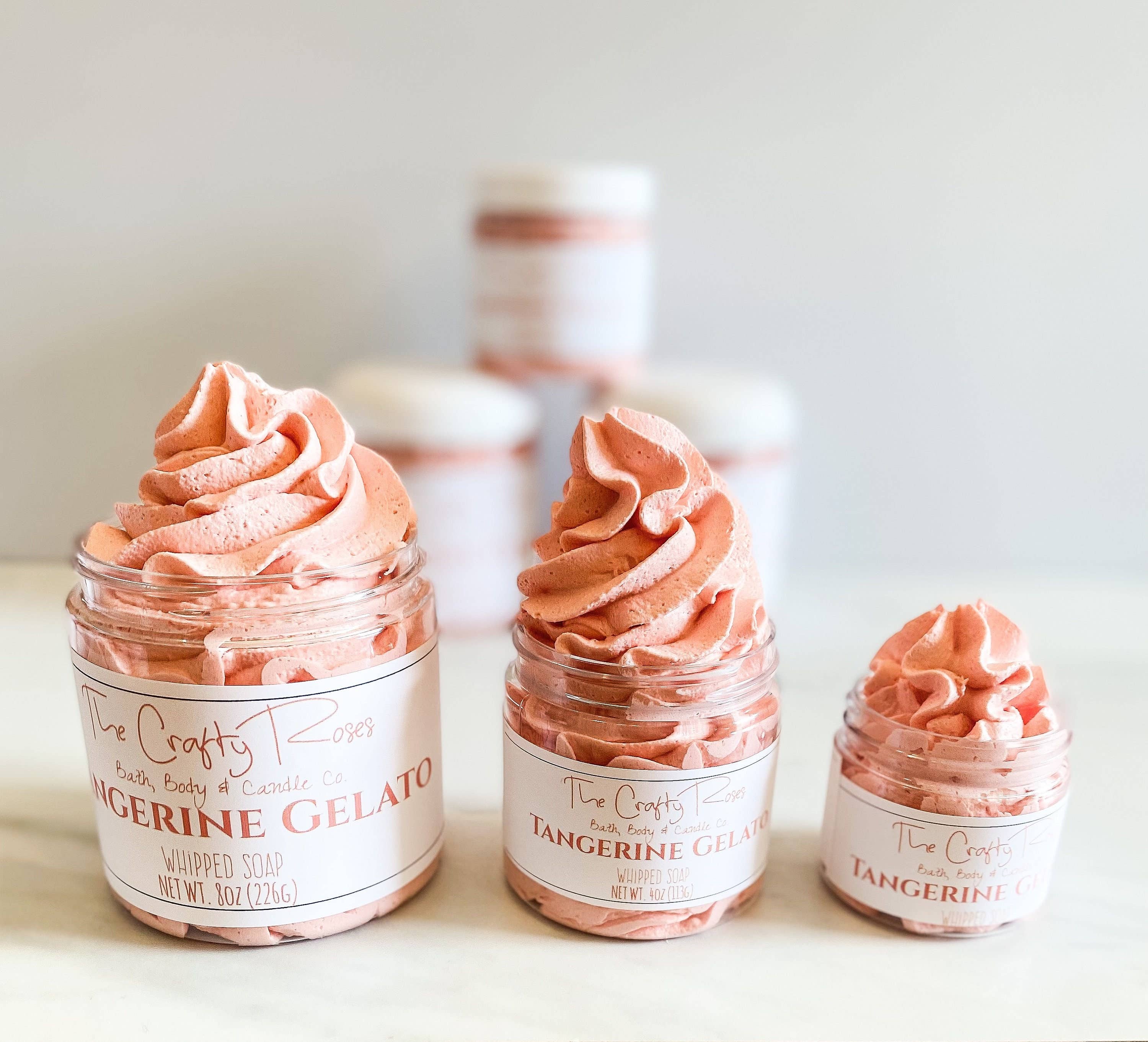 The Crafty Roses - Vendita all'ingrosso Saponi montati - Nuovo! Sapone montato al mandarino1