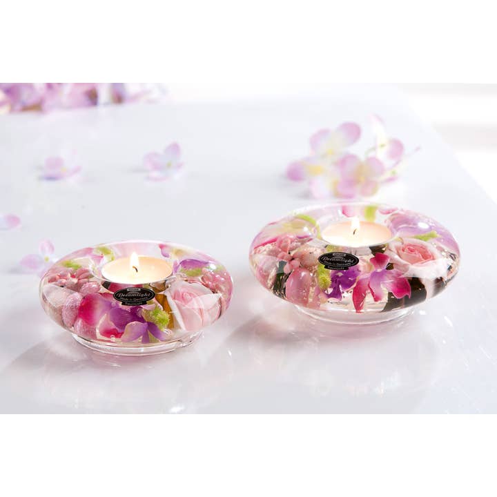 Gilde Handwerk Macrander GmbH & Co. KG - Wholesale Tea Light Candles - Ufo Mini Pink Love Tea Light Holder H.4 Cm