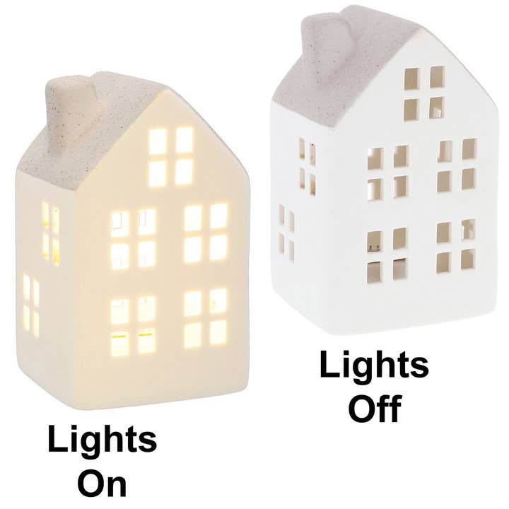 Joe Davies - Wholesale Christmas Decoration - China White LED House Small Sage2