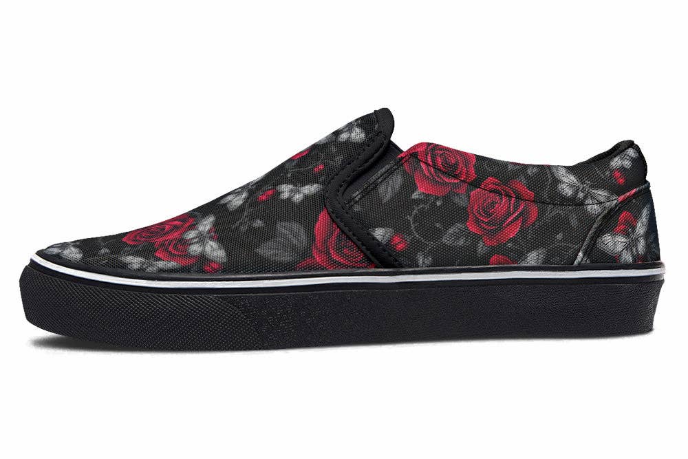 Witchwood Bags - Wholesale Slip On Sneakers - Women's - Slip On Shoes - Moth Roses3