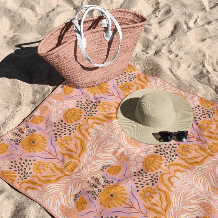 Beach Towel Florentine for wholesale by Bubble & Blend