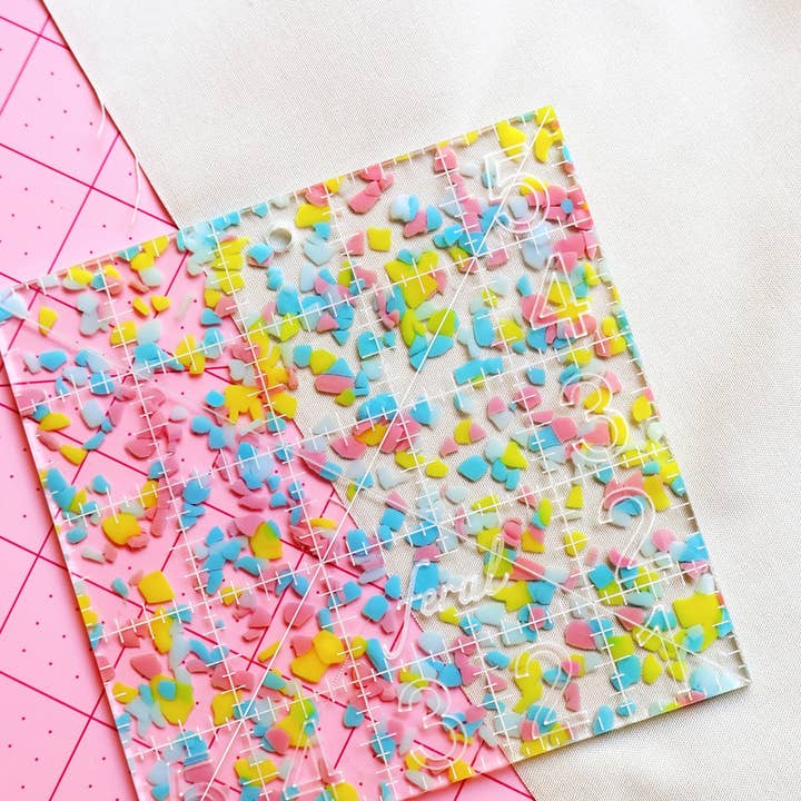 Feral Notions - Wholesale Craft Tool - Charm square ruler9