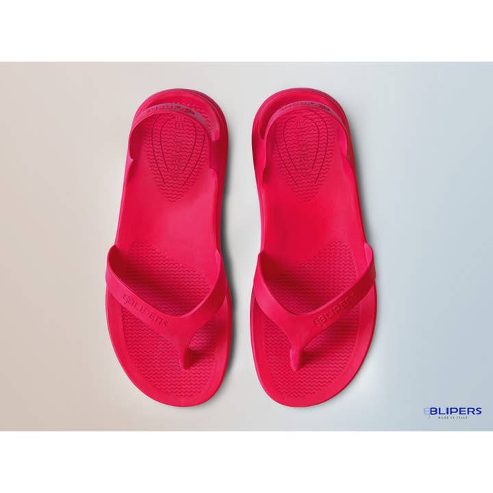 BLIPERS - Vente Tongs – unisexe - Sandale unisexe en caoutchouc PINK FLUO - Blipers4